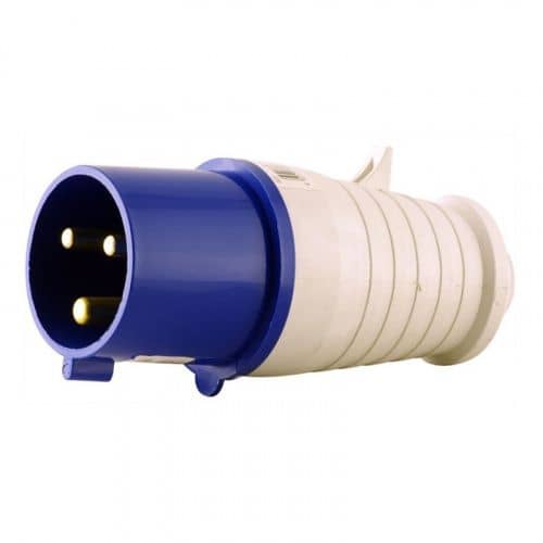 Купить Вилка переносная 013 2Р+РЕ 16А 230В IP44 по низкой цене