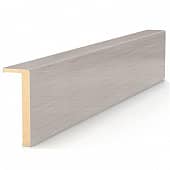 Купить Наличник Profil Doors телескопический экошпон прямой Эшвайт мелинга 2150х80х10 мм по низкой цене