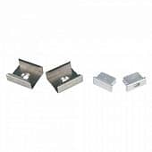 Купить Набор аксессуаров Uniel UFE-N02 Silver A Polybag для алюминиевого профиля по низкой цене
