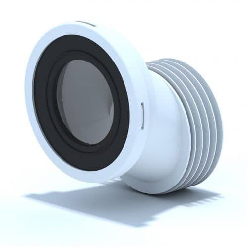 Купить Манжета АНИ-пласт, д/унитаза, со смещением 40 мм, эксцентрическая, жесткая, d=110 мм по низкой цене