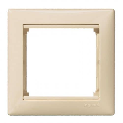 Купить Рамка Legrand Валена 1-постовая, горизонтальная, IP20, бежевая по низкой цене