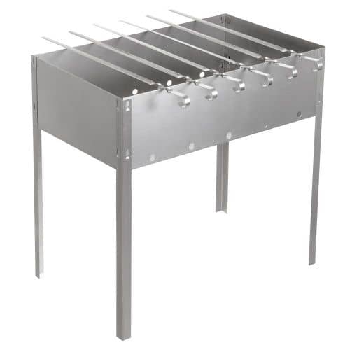 Купить Мангал Boyscout сборный 50х30х50 см, 6 шампуров 61237 по низкой цене