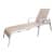 Купить Шезлонг металлический 193x66x50 см с текстиленом по низкой цене