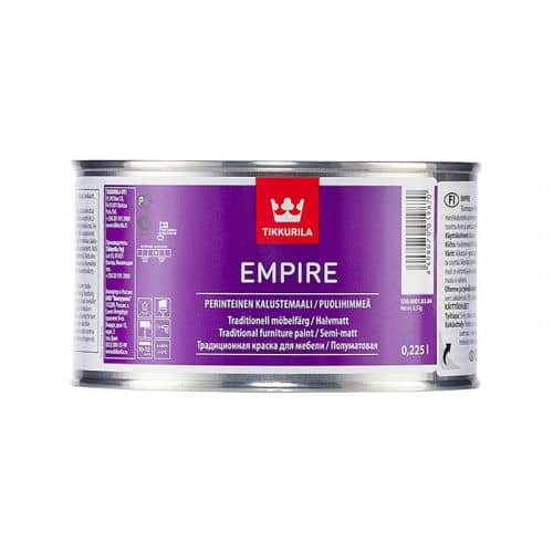 Купить Краска Tikkurila Empire А для мебели алкидная 0,225 л по низкой цене
