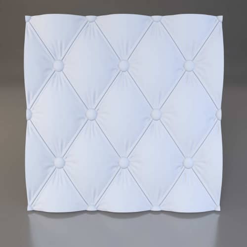 3D панель стеновая Relieffo Lounge 060 из пенополиуретана 600x600x30 мм