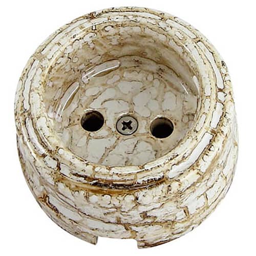 Купить Розетка TDM ELECTRIC Болонь без заземления мраморная по низкой цене