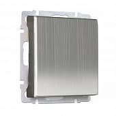 Купить Выключатель проходной Smartbuy Нептун без рамки никель по низкой цене