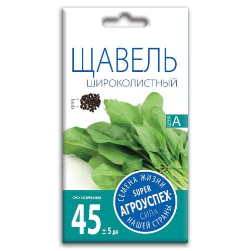 Купить Щавель Широколистный 0,5 г 800 по низкой цене