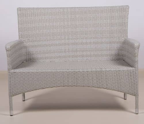 Купить Скамья ТЕРРАСА Люкс КИПР плетеная, жгут 9378 по низкой цене