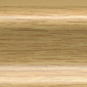 Деревянный, металлический, пластиковый напольный плинтус.