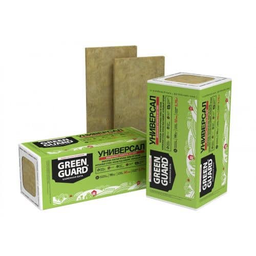 Купить Вата GreenGuard Универсал 100х600х1200 мм 2,88 м2/0,288 м3, 4 шт по низкой цене