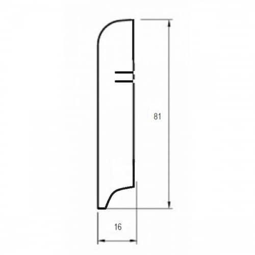 Деревянный, металлический, пластиковый напольный плинтус.