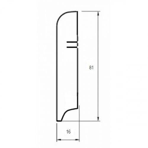 Деревянный, металлический, пластиковый напольный плинтус.