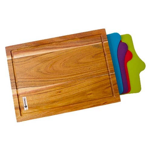 Купить Доска Erringen разделочная с 4-мя сменными пластиковыми поверхностями, 33х24 см по низкой цене