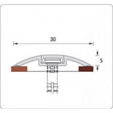 Деревянный, металлический, пластиковый напольный плинтус.