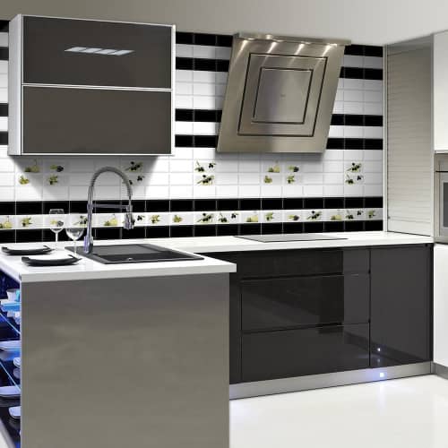 Купить Плитка настенная Биселадо белая 10х20 см по низкой цене