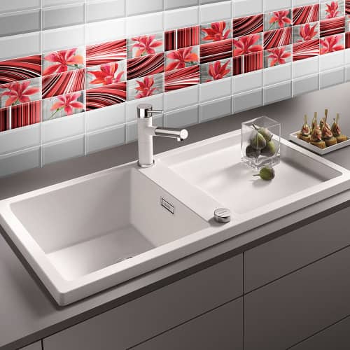 Купить Плитка настенная Биселадо белая 10х20 см по низкой цене