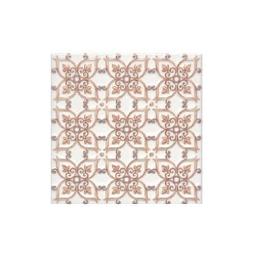 Купить Плитка настенная Суррей декорированная бежевая 20х20 см по низкой цене