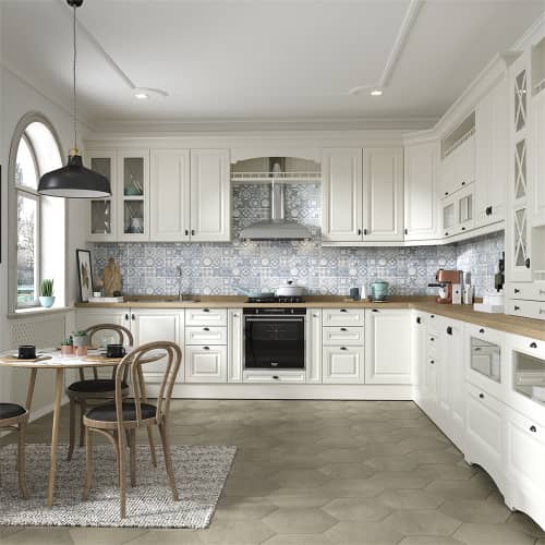 Купить Плитка настенная Ария блю крем классик 30х60 см по низкой цене