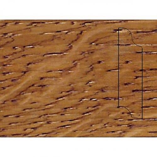 Деревянный, металлический, пластиковый напольный плинтус.