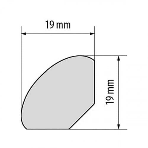 Деревянный, металлический, пластиковый напольный плинтус.