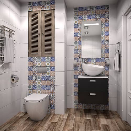 Купить Плитка настенная Белая 20х30 см по низкой цене