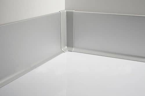 Купить Плинтус Yakamoz для столешницы алюминиевый 80x10x3000 мм по низкой цене