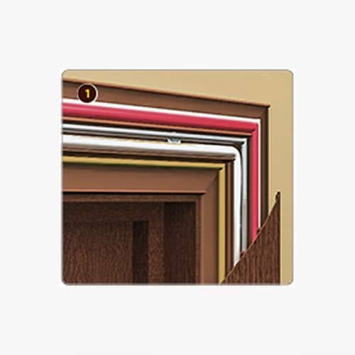 Купить Наличник Идеал Клен вермонт 262 с кабель-каналом по низкой цене