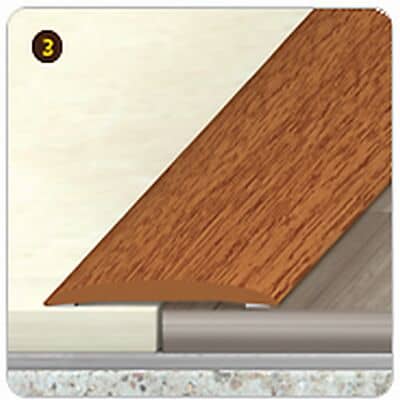 Деревянный, металлический, пластиковый напольный плинтус.