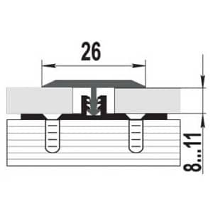Деревянный, металлический, пластиковый напольный плинтус.