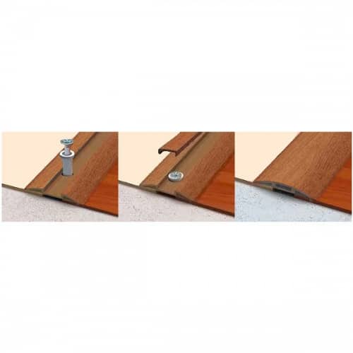 Деревянный, металлический, пластиковый напольный плинтус.