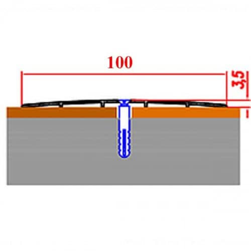 Деревянный, металлический, пластиковый напольный плинтус.