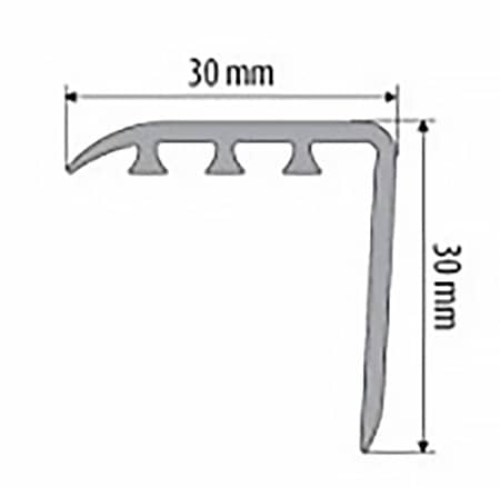 Деревянный, металлический, пластиковый напольный плинтус.