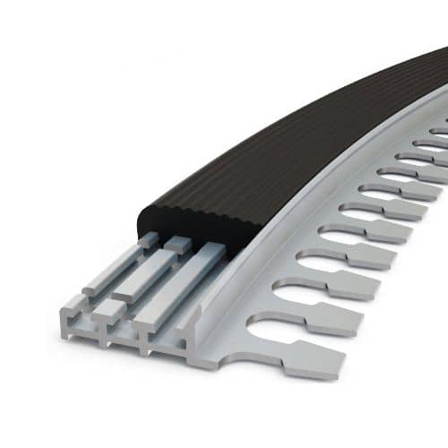 Профиль Черный противоскользящий под плитку гнущийся по низкой цене