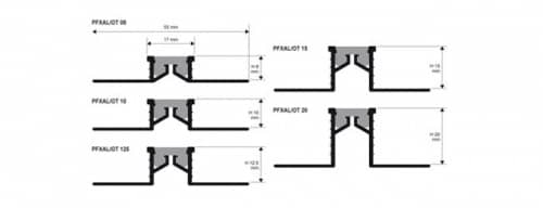 Деревянный, металлический, пластиковый напольный плинтус.