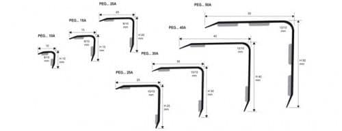 Деревянный, металлический, пластиковый напольный плинтус.