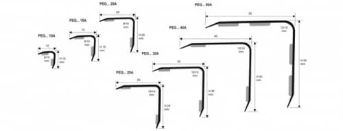 Деревянный, металлический, пластиковый напольный плинтус.