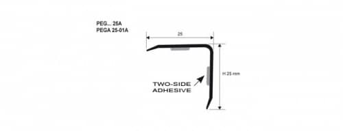 Деревянный, металлический, пластиковый напольный плинтус.
