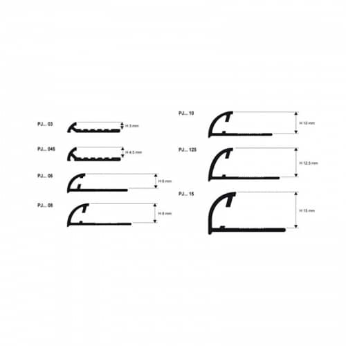Деревянный, металлический, пластиковый напольный плинтус.