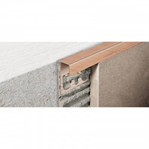 Раскладка Progress Profiles Projolly square PJQBR Алюминий крацованный медь для плитки наружная, 2,7 м по низкой цене