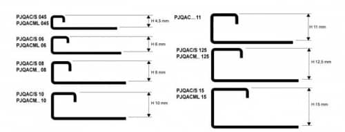 Раскладка Progress Profiles Projolly square PJQACQ нержавейка рифленая для плитки наружная 2,7 м по низкой цене