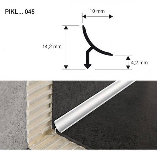 Деревянный, металлический, пластиковый напольный плинтус.