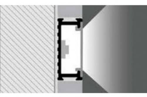 Вставки Progress profiles Pltledaa prolistel led декоративные для плитки с подсветкой алюм. серебро матовое по низкой цене