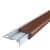 Профиль противоскользящий под плитку коричневый 42х10х2700 мм Профиль противоскользящий под плитку коричневый по низкой цене