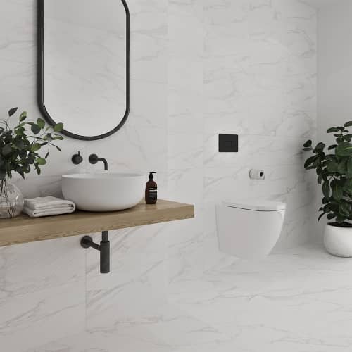 Купить Плитка настенная Айсис белая ректификат 30х60 см по низкой цене