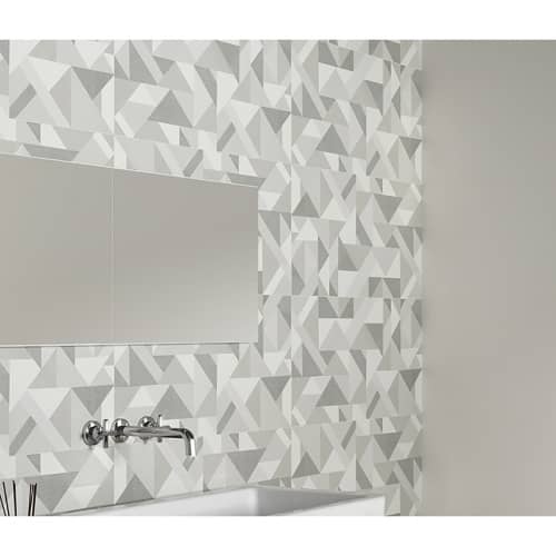 Купить Плитка настенная Савона инсерто грис геометрия 30х60 см по низкой цене