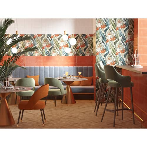 Купить Плитка настенная Манго охра 25х60 см по низкой цене