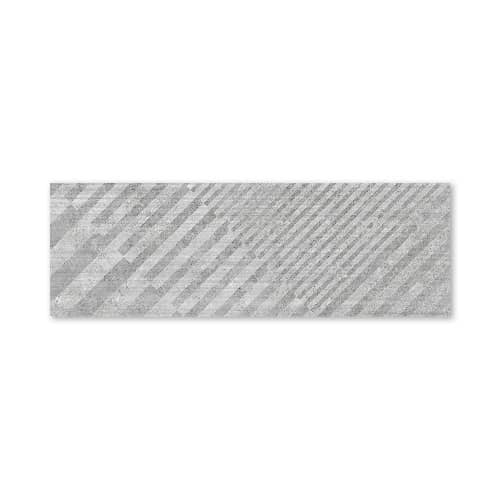 Купить Плитка настенная Конвуд серая геометрия 20х60 см по низкой цене