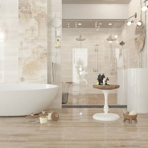 Купить Плитка настенная Савой коричневая 30х60 см по низкой цене