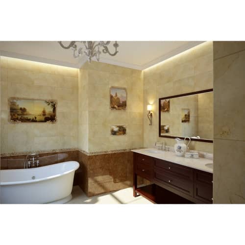 Купить Плитка настенная Роттердам бежевая 01 30х50 см по низкой цене